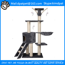 Nuevos productos 2017 Classical Cat Tree Sale con juguetes